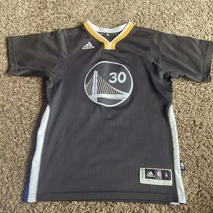 Adidas Steph Curry Black Jersey uniform youth medium